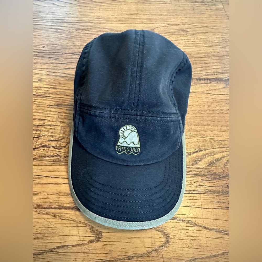 Patagonia black  and Olive Cap with Logo
